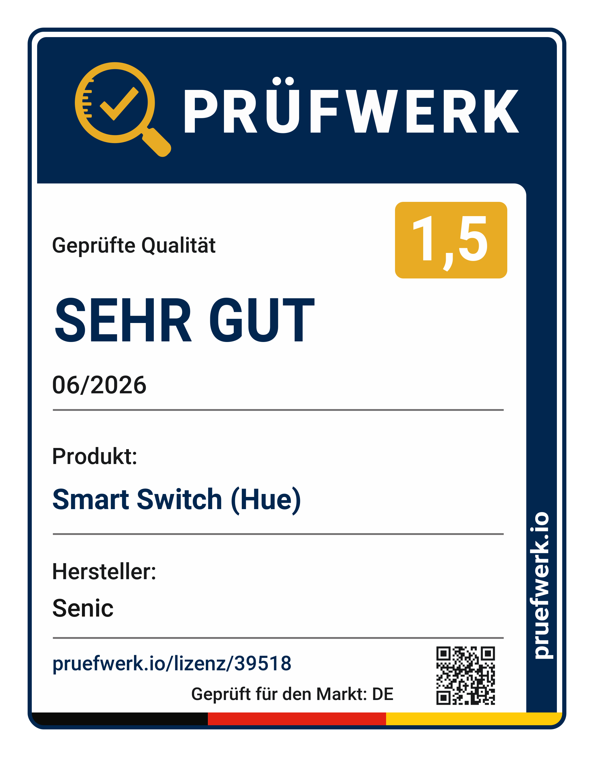 Prüfwerk-Siegel