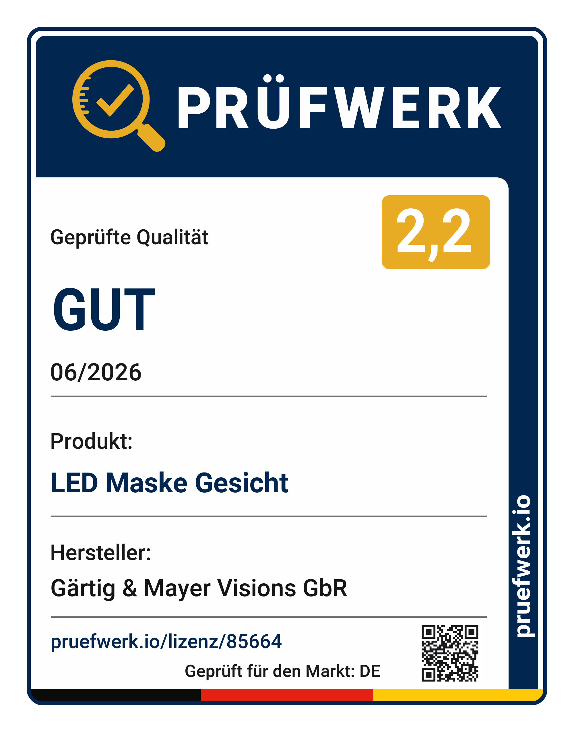 Prüfwerk-Siegel